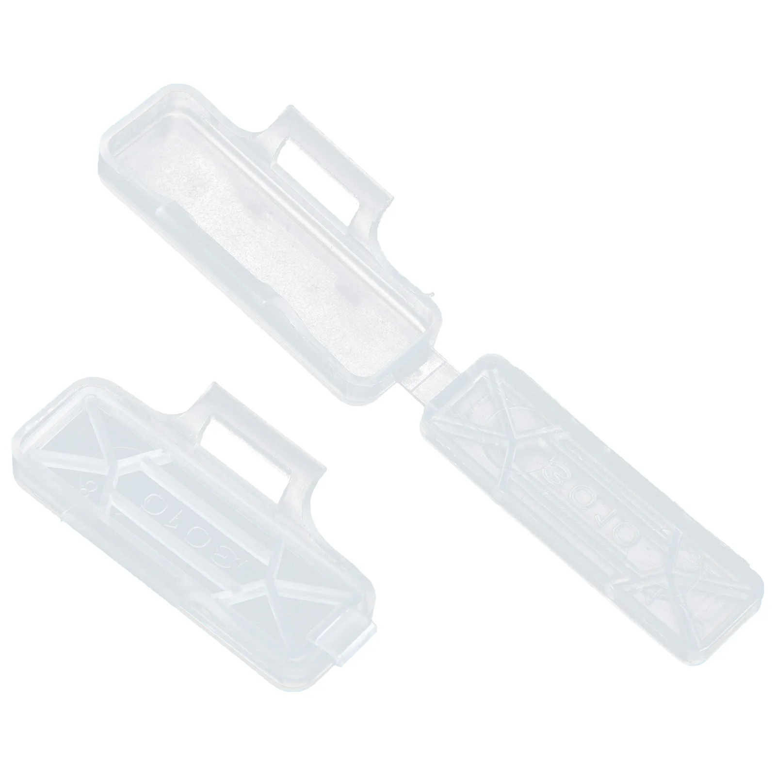 

100 Pcs Wire Cable Identification Box Tags Holder Case Label Name The Sign Cord Labels