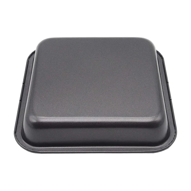 Description Picture 4 of item2 Sizes Square Cake Pan 9.5x7 8x8 Inch Carbon Steel Mini Baking Pans Premium Non-Stick Bakeware Set Kitchen Tools