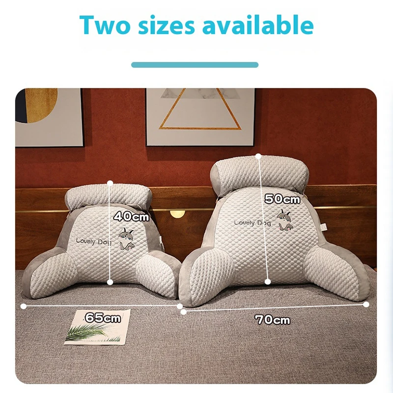 70cm Lounge Chaise Backrest Cushion for Bed Headboard Sun Lounger Chair Pillow with Headrest for Reading Winter Home Products 6