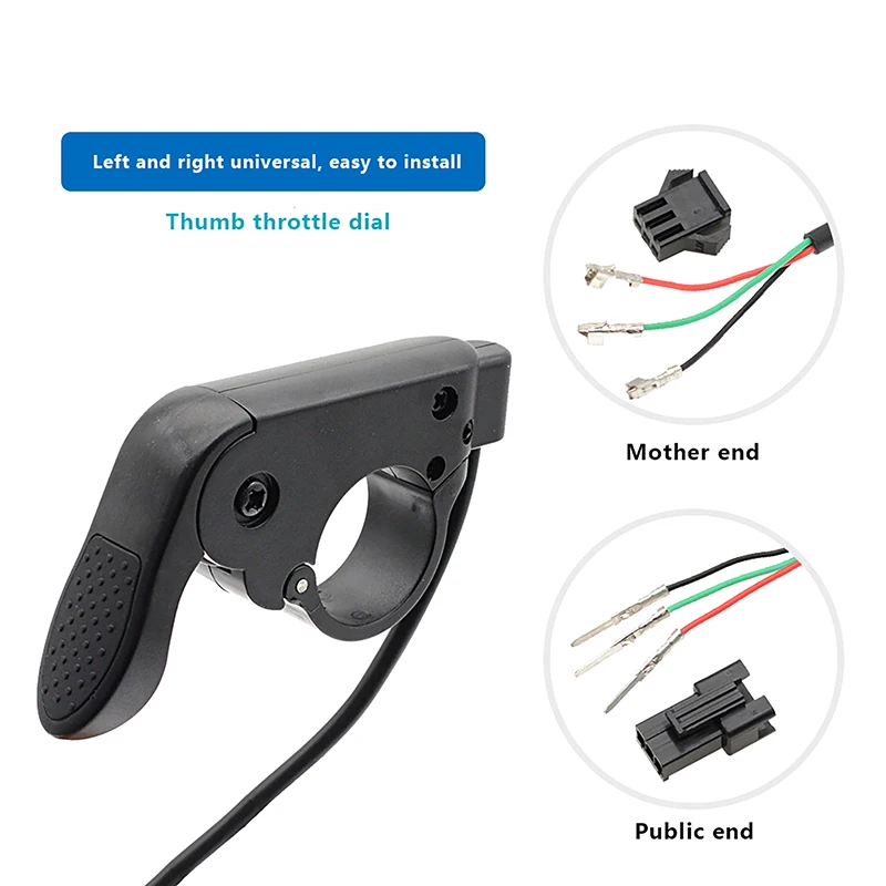 Keenso bici elettrica maniglia dell'acceleratore Torsione, 20X bici elettrica Twist acceleratore