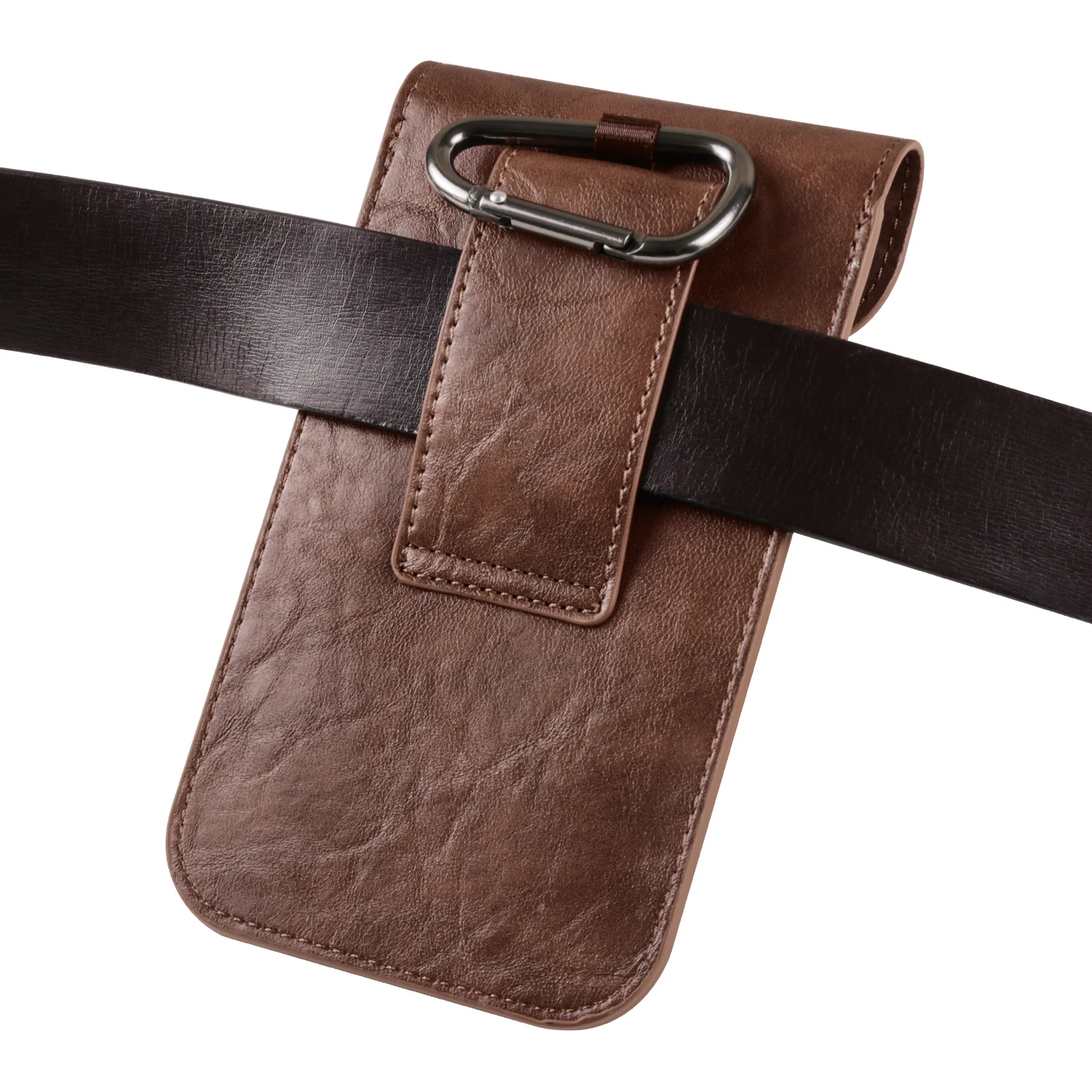 Men's Leather Phone Belt Clip Case Waist Bag Holster Pouch