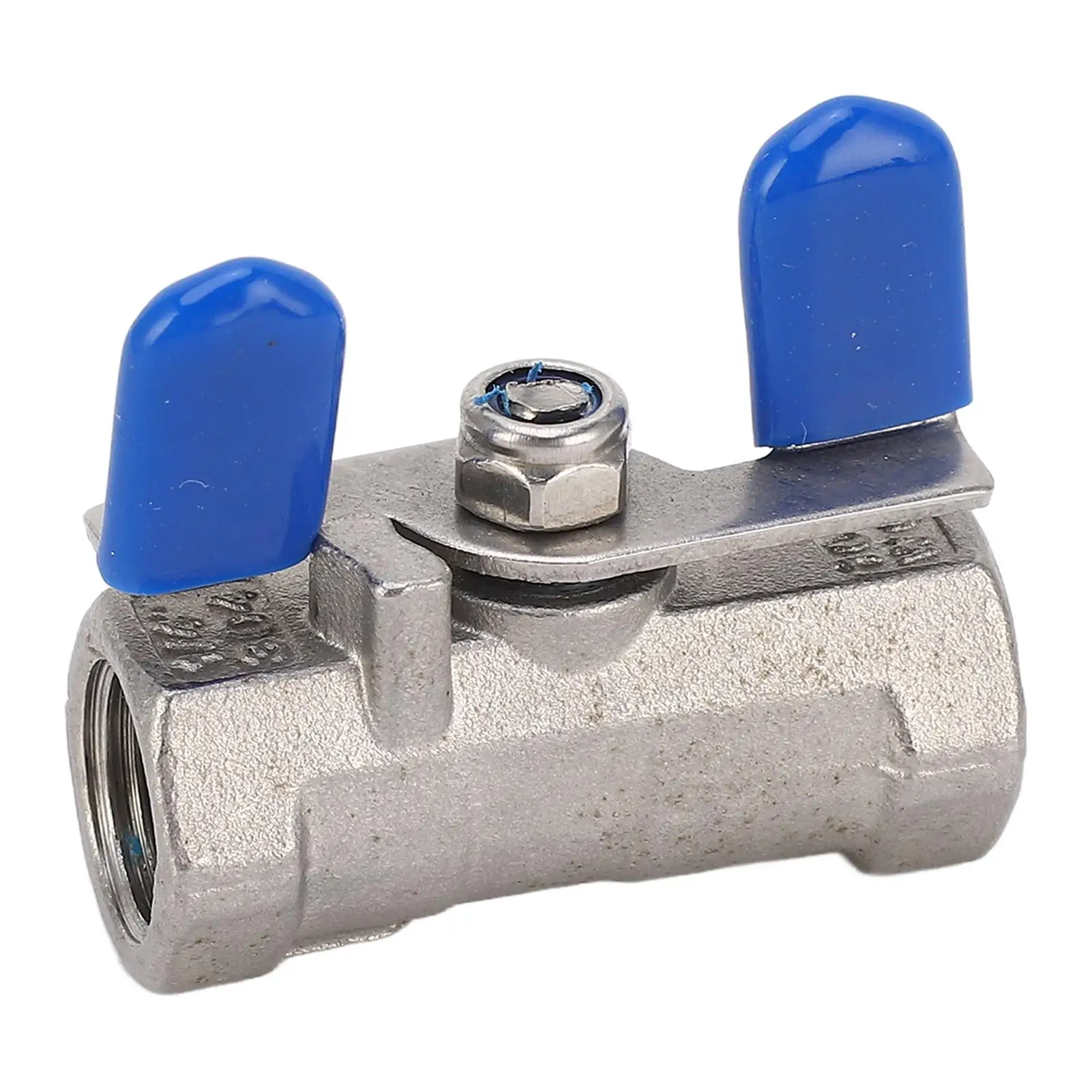 NPT Ball Valve Female Thread Handle Corrosion Prevention High Strength 1/4in for industrial Equipment