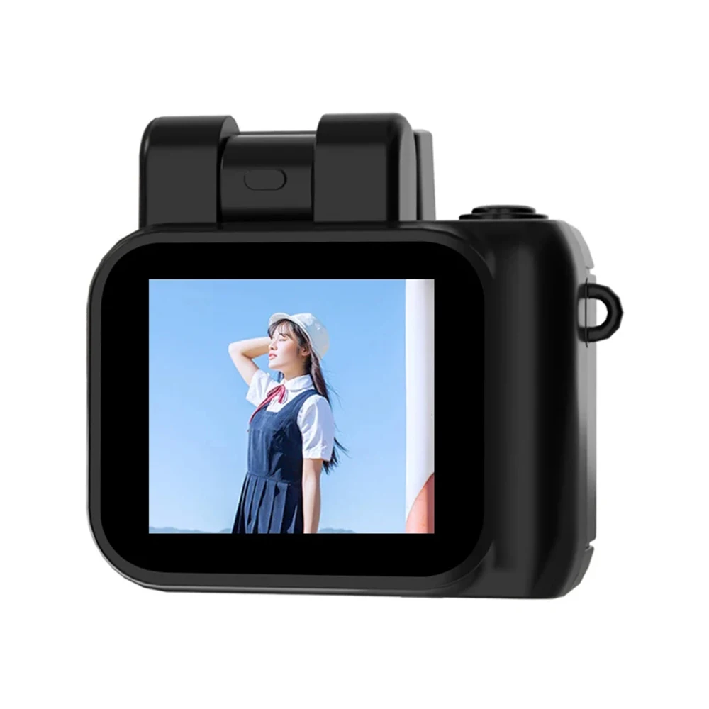 Description Picture 6 of itemPortable Monoreflexes Style Mini Camera CMOS With Flash Lamp Battery Dock Video Recorder LCD Screen HD 1080P Small Camcorder