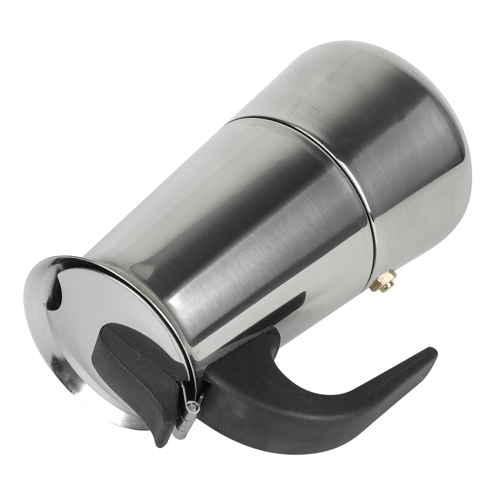 Coffee Maker Pot Mocha Espresso Latte Stovetop Filter Stainless Steel Coffee Pot for Kitchen Moka Maker 2/4/6/9 Cups espresso coffee maker coffee maker coffee pot espresso maker