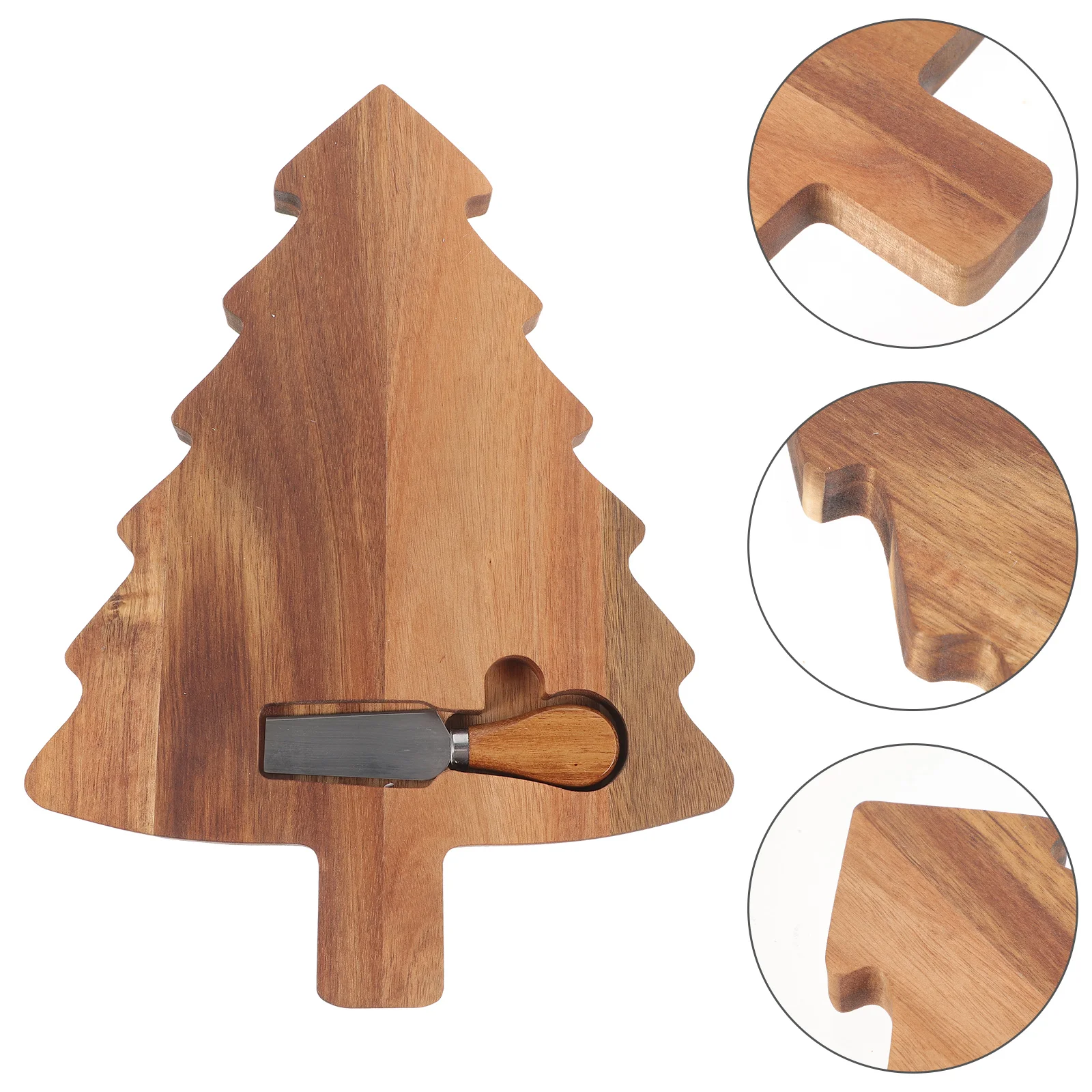 

Christmas-tree Wooden Chopping Board for Kitchen Cutting Restaurant Dessert Irregular Cute Boards Fruit Plate Cheese
