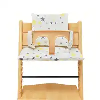 Baby High Chair Seat Cushion Easy Cleaning Chair Accessories Comfortable Soft Material Infant Booster Seat Pad for Meal times