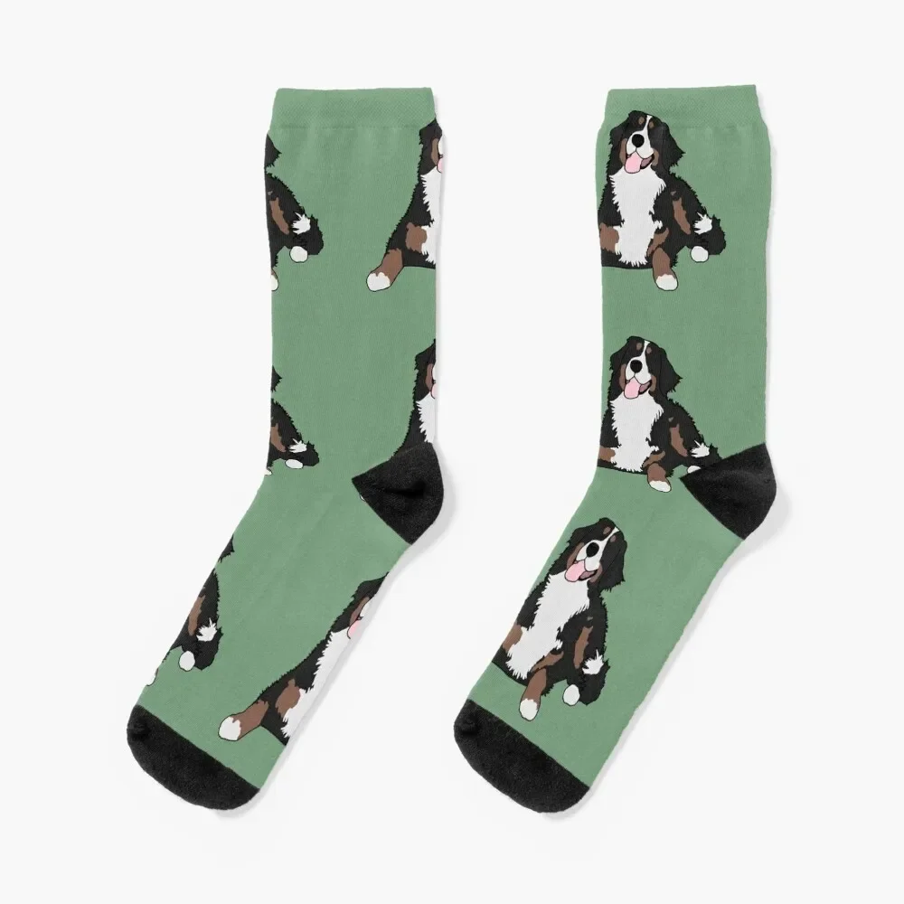 

Bernese Mountain Dog Socks winter Sports Socks Man Women's