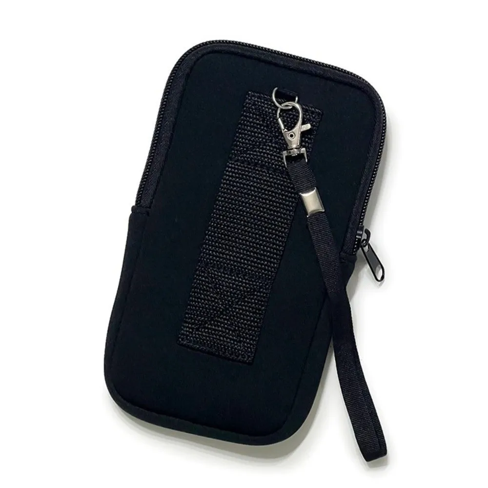 Neoprene Zipper Phone Bag with Handle - Protective & Dustproof Pouch for Portable Power Source