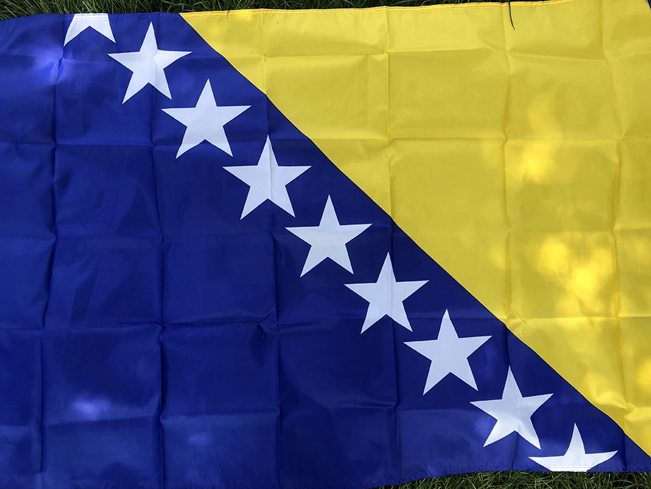 Bosnia and Herzegovina Flag - Detail Image 3
