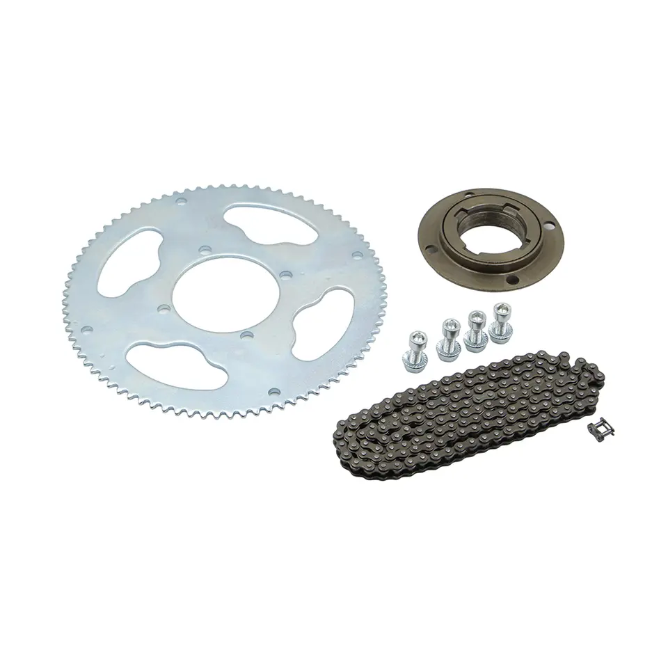 25H 158L Chain 55T/65T/80 Tooth Rear Sprocket Gear Free Wheel Ratcheting Adapter For Electric Bicycles Go Kart Scooter Mini Bike image 15