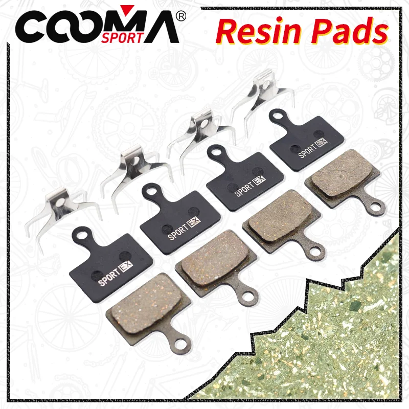 Bicycle Disc Brake Pads Brake Pads Bike Brake Pads Bicycle Brake Pads for SHIMANO XTR M9100 Dura Ace R9170, Ultegra R8070, RS805, RS505, RS405, BR-RS305, BR-U5000 Caliper 4 pairs