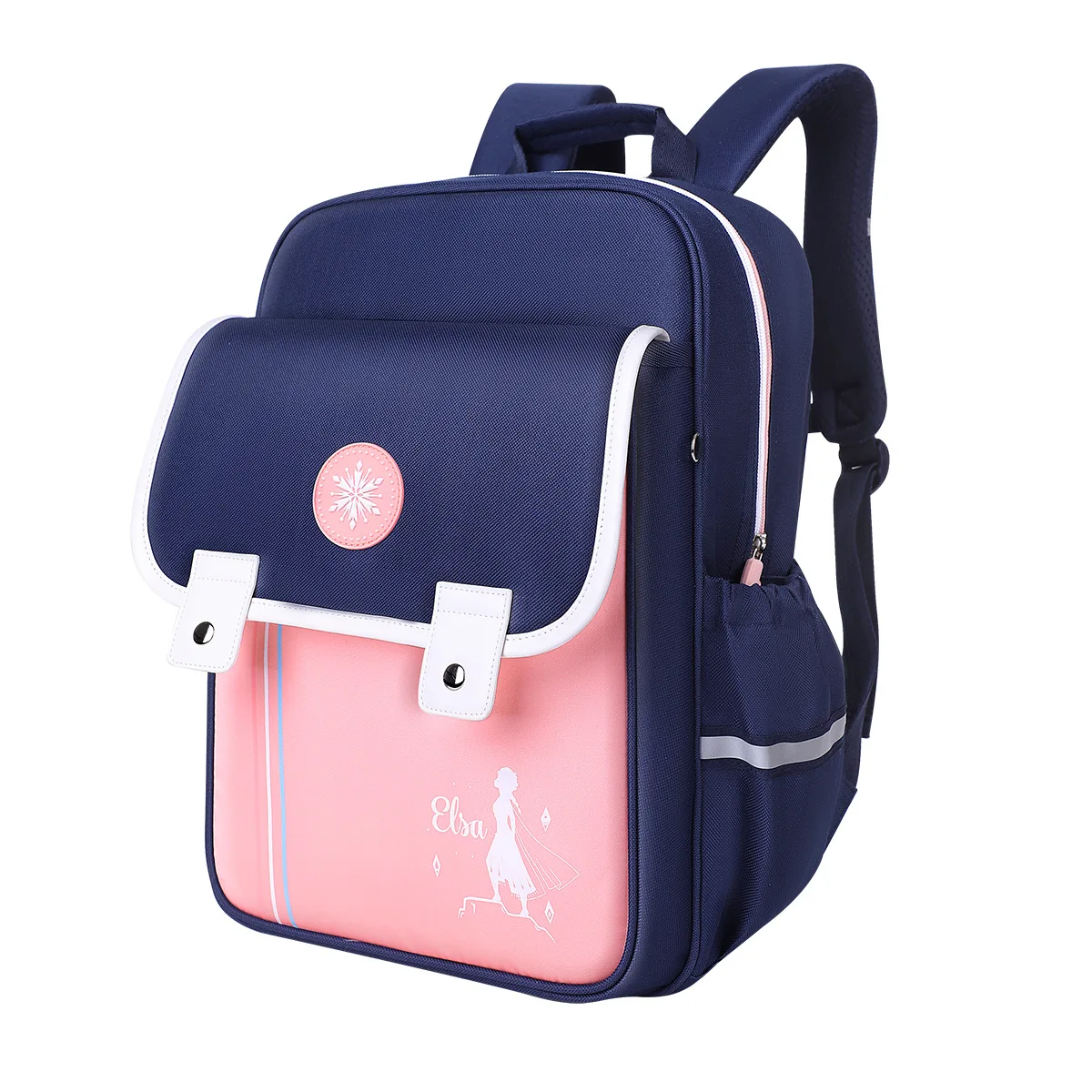 Disney Frozen School Bags For Girls Elsa Anna Primary Student Shoulder Orthopedic Backpack Grade 1-4 Christmas Gifts Mochilas