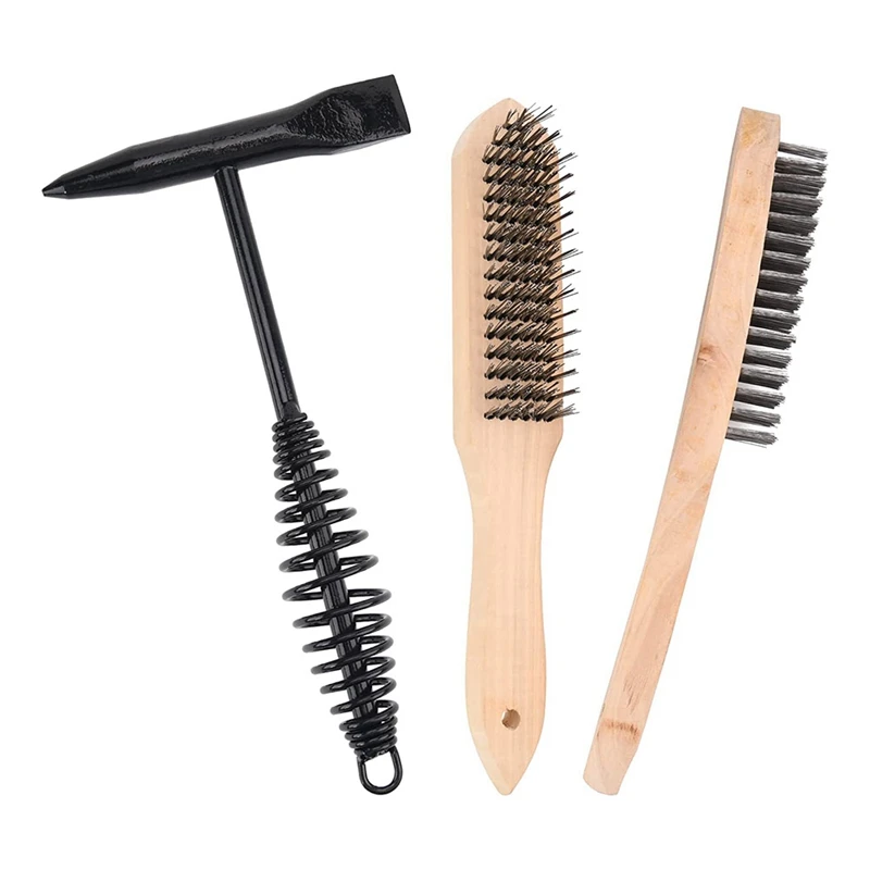 

1 Набор, щётка из стальной проволоки, 11 дюймов