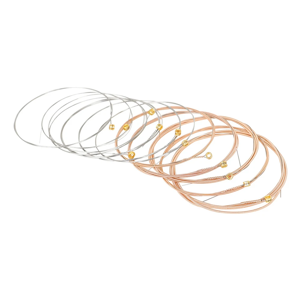 

New Practical Durable Strings Guitar Strings Guitar Strings 12.7*11*1.6cm Hexagonal Core Improved Tuning Accuracy