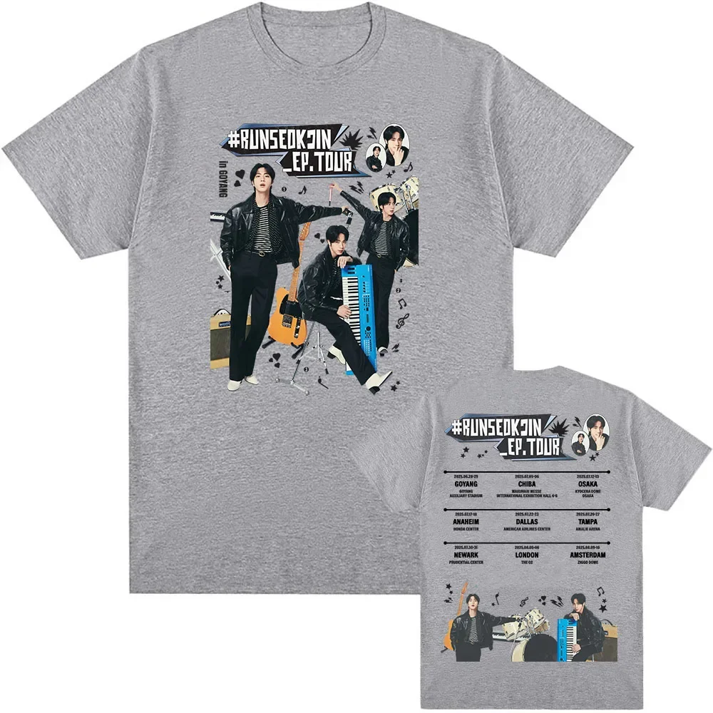 #RUNSEOKJIN_EP.TOUR Tシャツ MサイズR7.7.7.出荷可能 BTSジン／US限定】RUNSEOKJIN_EP.TOUR Tシャツ Mサイズ - メルカリ