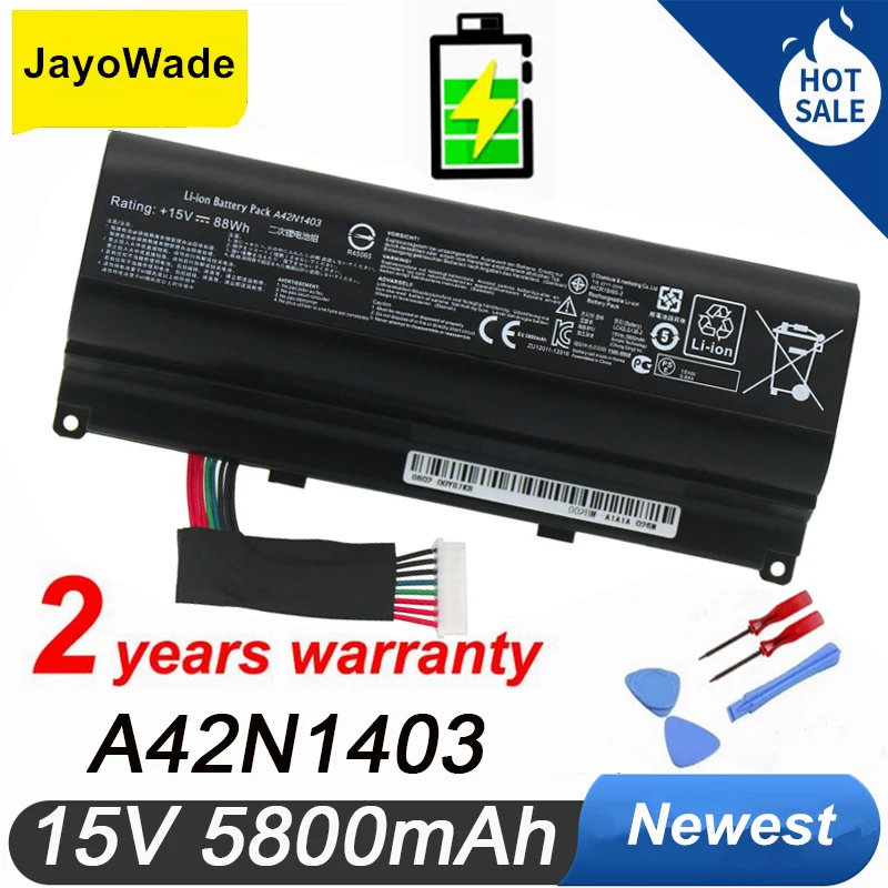 

Аккумулятор A42N1403 15 в 5800 мач для ASUS ROG G751 G751JY G751JM G751JT GFX71 GFX71JY GFX71JT A42LM9H A42LM93 Korea Cell A42N1403