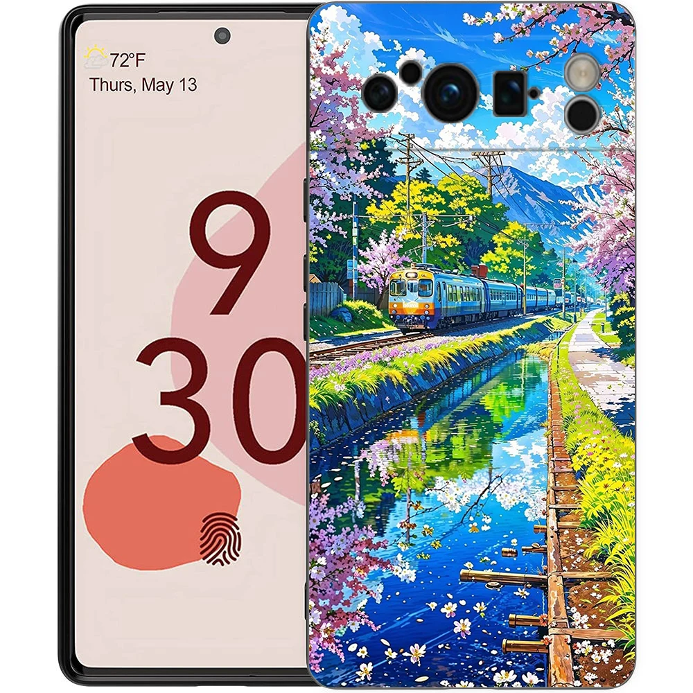 Landscape Japan Series Aesthetic Scenery Phone Case - Soft Shockproof TPU Cover