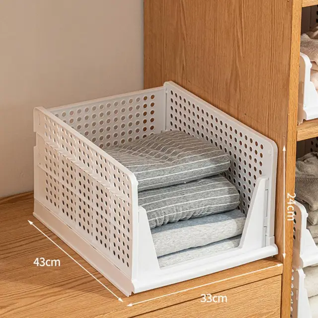 Ruhásszekrény Tároló Állvány Kollégiumi Kis Sundries Fiók Kézműves Ruházat Rétegelt Téglalap Alakú Partíció Tárolódoboz - Image 6
