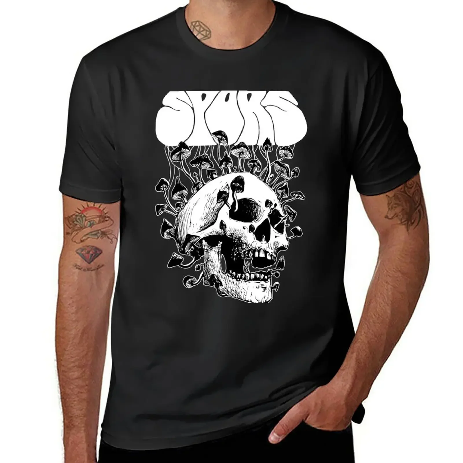 

SPORS - SHROOM HEAD T-Shirt blanks summer top sublime mens white t shirts