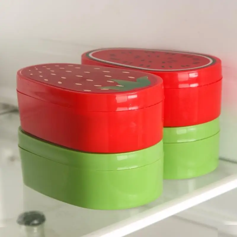 Kreative Küchen-Kühlschrank-Aufbewahrungsboxen für Gemüse und Obst Erdbeeren Avocado Kiwi Wassermelone Frische Küchen-Aufbewahrungsbox – Detail 7