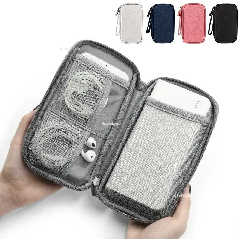 Cable Storage Bag Waterproof Digital Electronic Accessories Organizer Portable Travel Cable Organizer Case for Charger