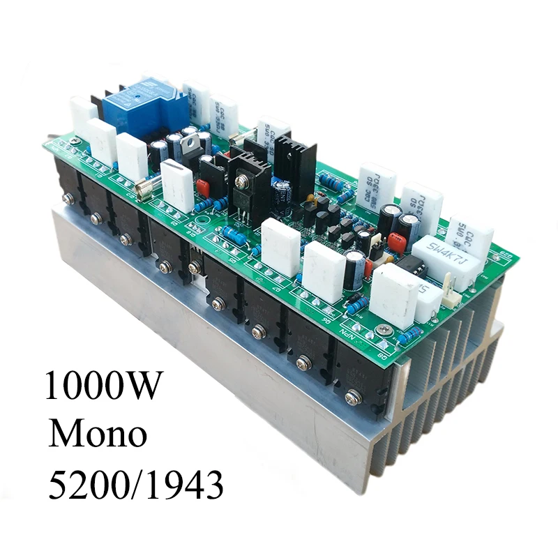 Scheda Amplificatore Mono 200W - HiFi Per Subwoofer Con Transistor A1943 C5200 - Foto 9