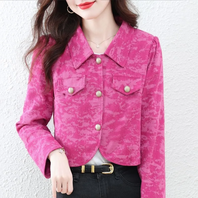 Small Fragrant Wind Short Jacket 2024 New Women's Fashion All-Match High-End Design Outcoat Female Temperament Slim Fit Outwear