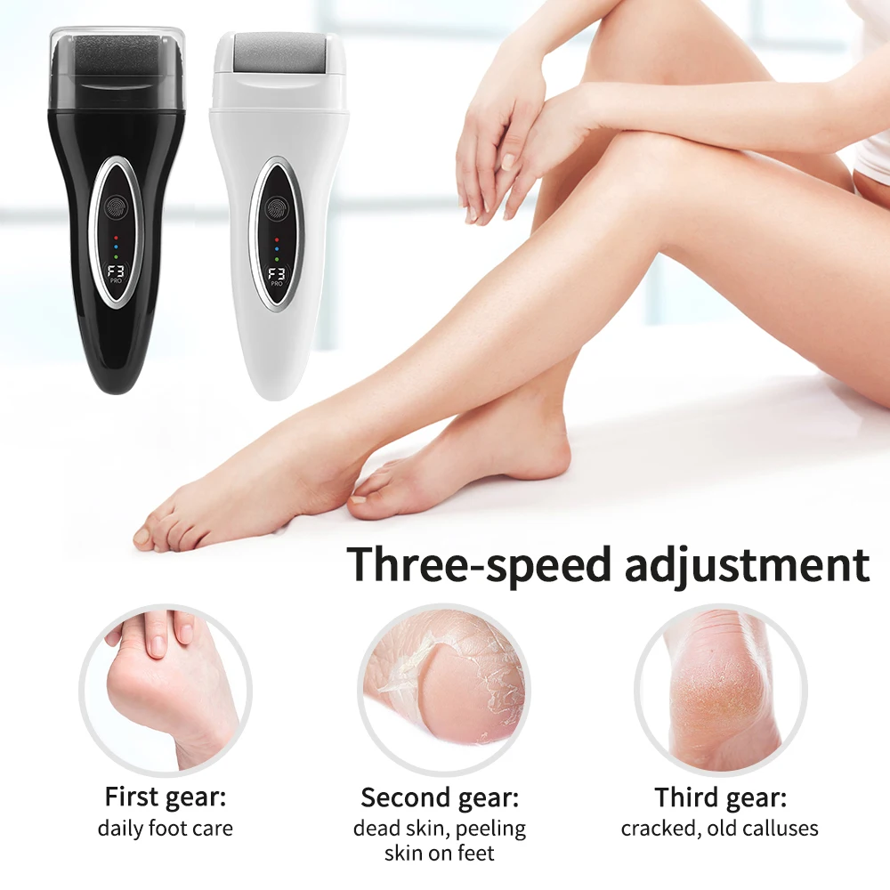 Professional Electric Pedicure Tools Foot Callus Remover Exfoliator Dead Skin Sander Heel Repair Care for Smooth Feet