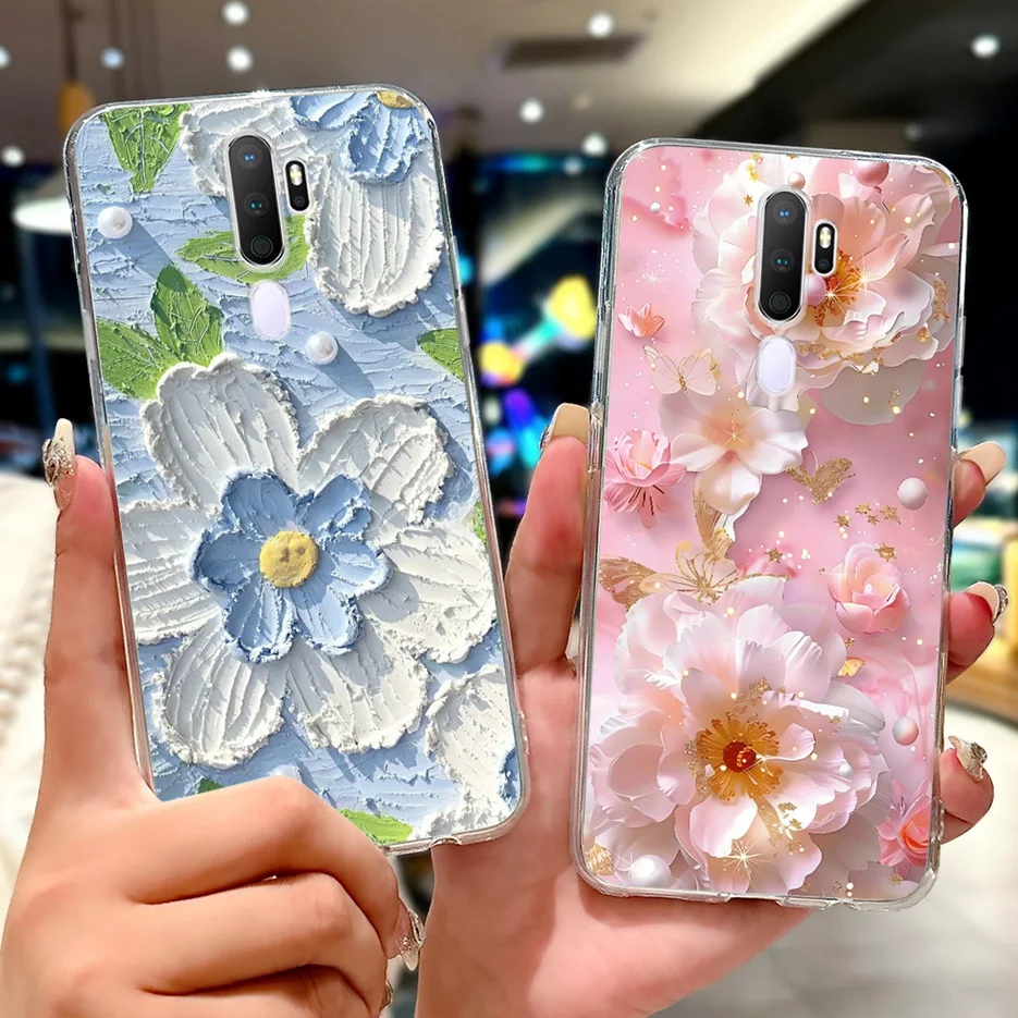 Luxury Shockproof Painted Phone Case with Soft s Bags