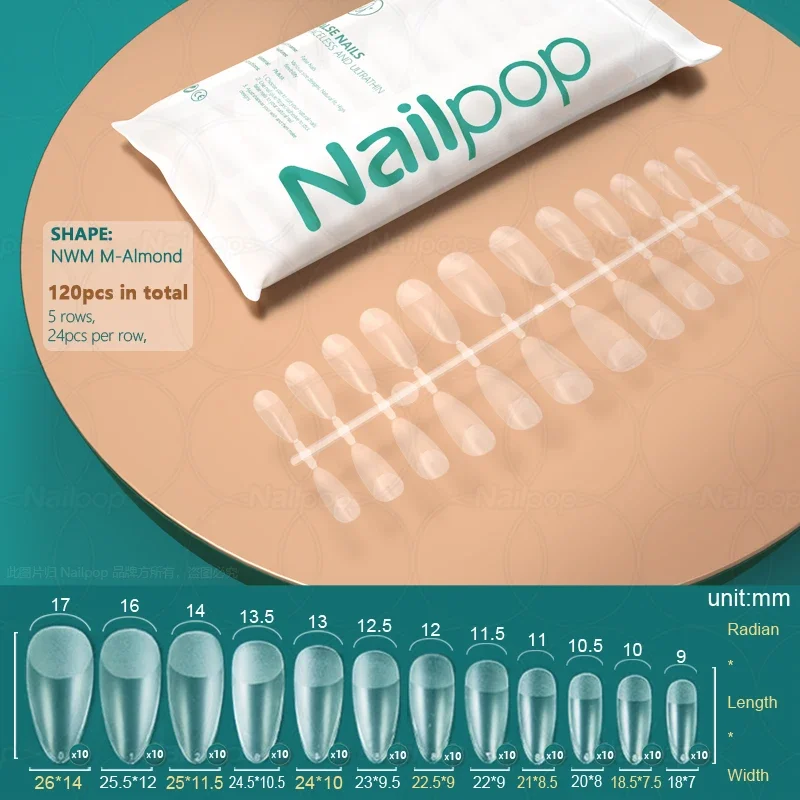 Matte-M-Almond 120