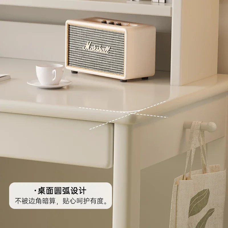 Desk, bookshelf, integrated household desktop computer desk, modern and simple bedroom,