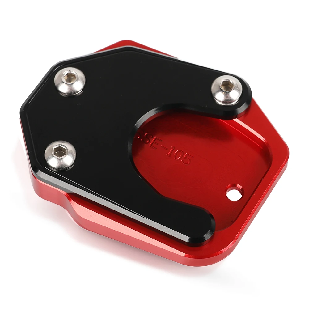Motorcycle Kickstand Foot Side Stand Extension Pad Support Plate For Honda CBR650R CB300R CB500R CBR650F CBR600RR CB150R