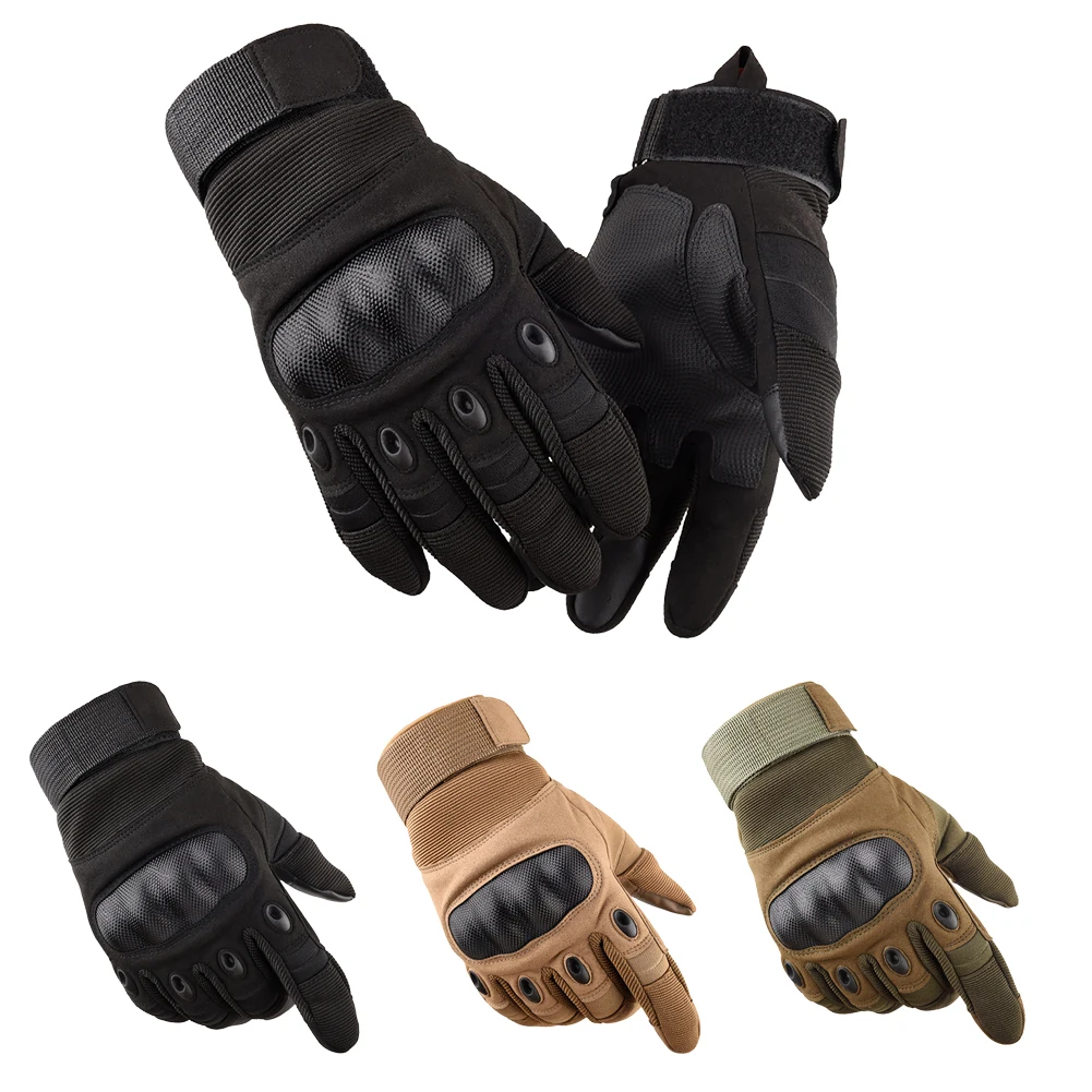 

Tactical Military Gloves Hard Knuckles For Cycling Hunting Camping Airsoft Paintball Outdoor Full Finger Touch Screen Gloves