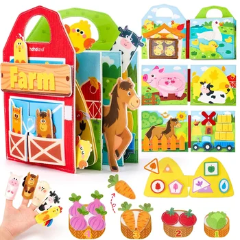 Farm Animal Busy Board Toy 1