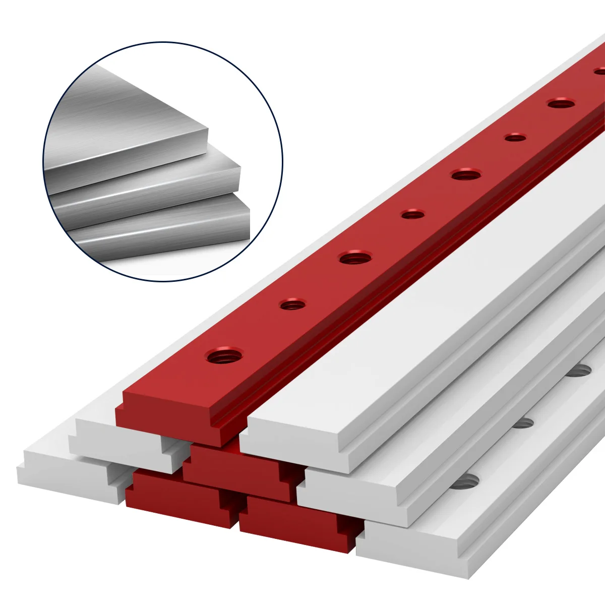 Gabarit de rail onglets en t rail en t en aluminium barre market calcul