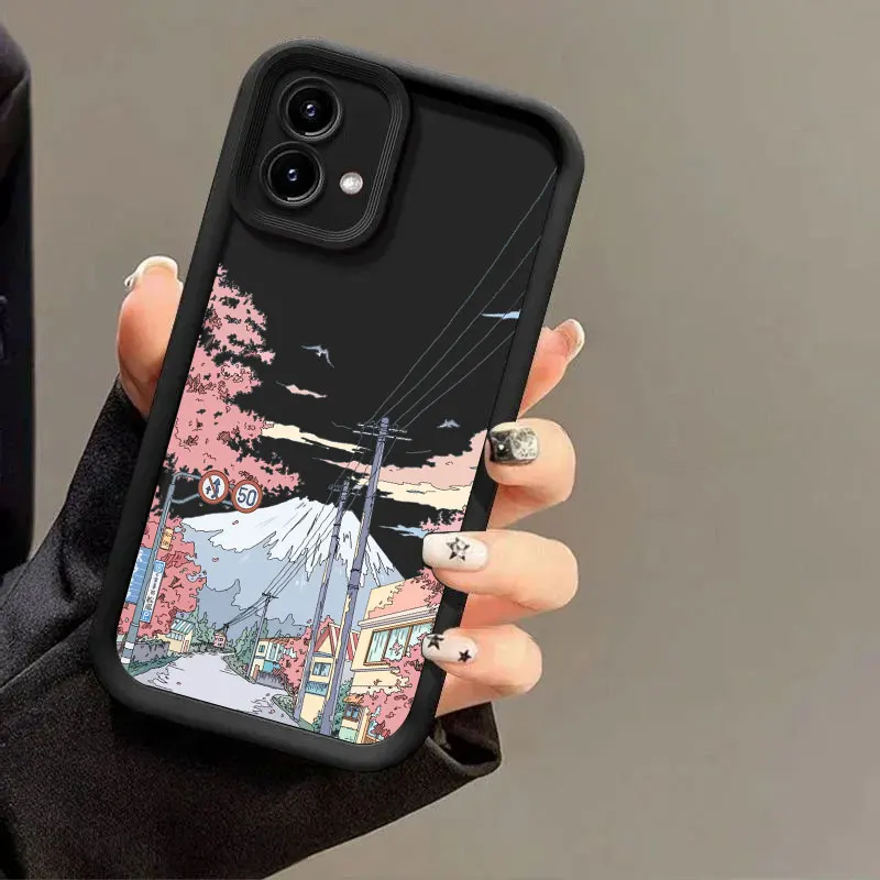 Kanagawa Great Wave Anime Phone Case Cover