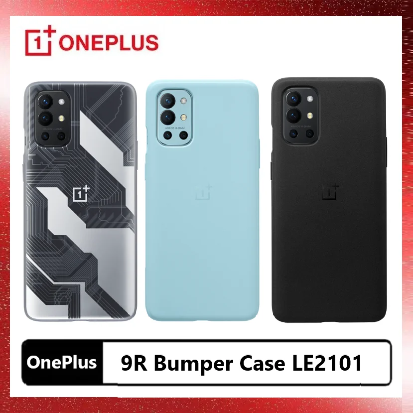 OnePlus 9R Bumper Case LE2101 OnePlus 9R Case Original Geekiness