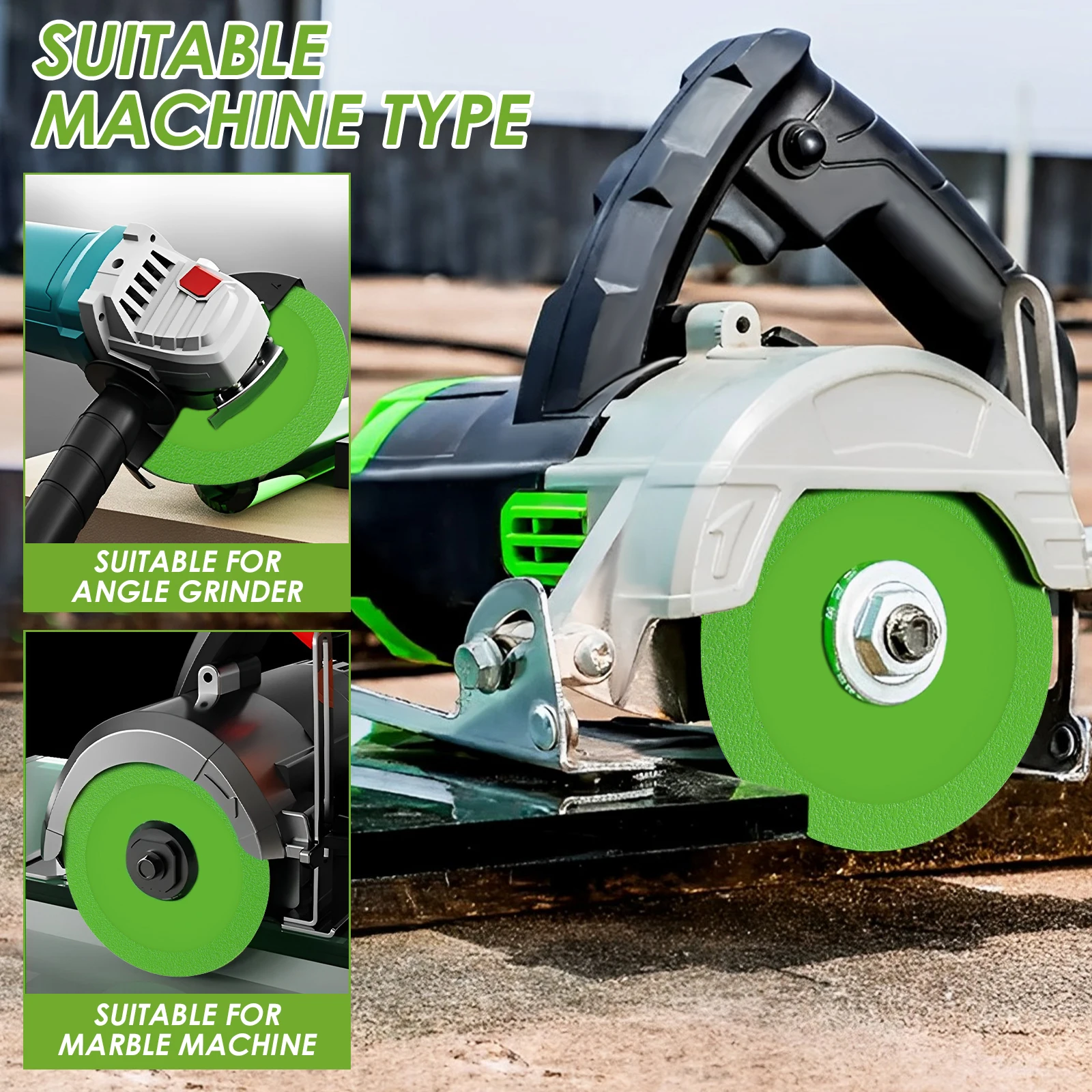 Diamond Glass & Tile Cutting Discs - Set of 3 Premium Blades