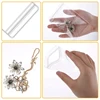 80 Pcs Jewelry Bags PVC Plastic Packing Storage Pouch Self Seal Jewelry Pouch Zipper Bag Anti Oxidizing Lock Pouches 2
