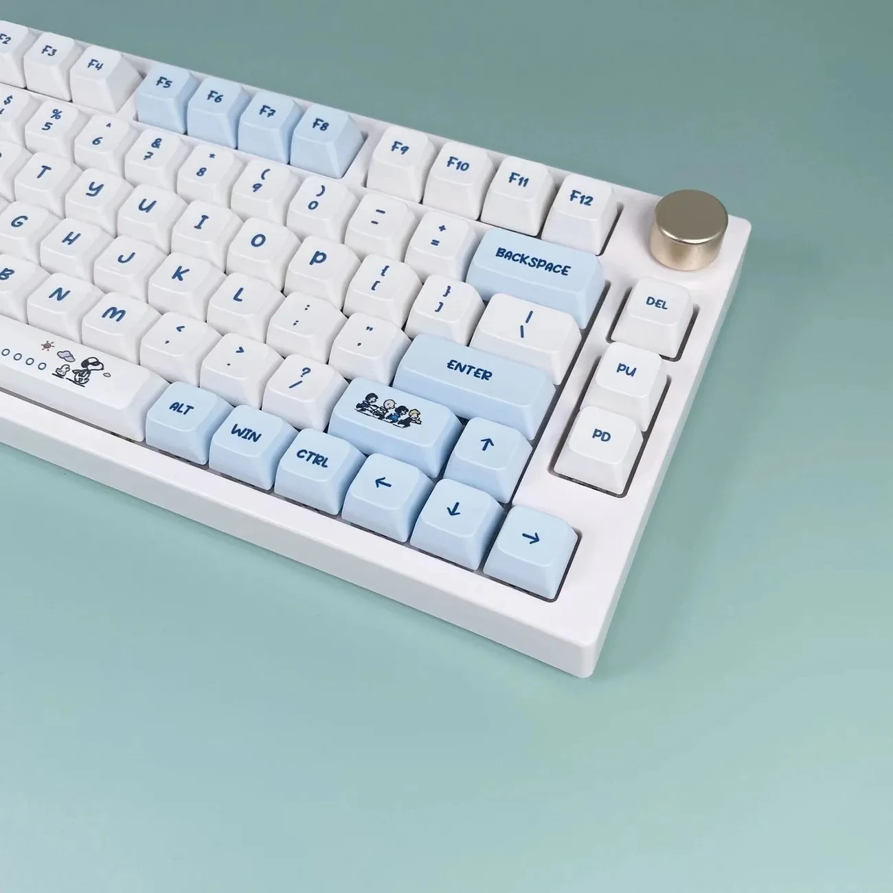 Anime Keycap 133 Chaves Conjunto Bonito Mda Perfil Pbt Tampões de Chave para Faça Você Mesmo Teclado Mecânico Gaming Keycaps mx Switch - Imagem 5