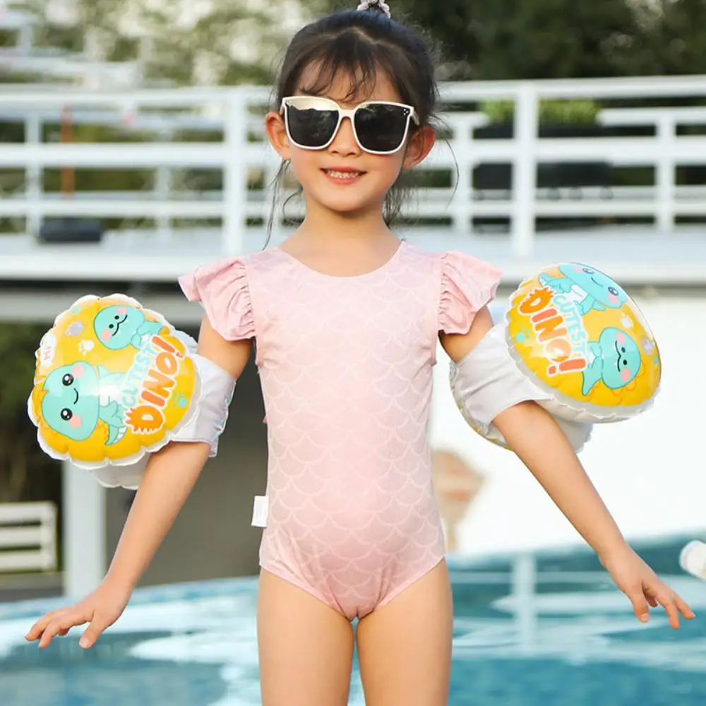 Kids Swimming Arm Ring Portable Floating Circle Kid Arm Sleeve Water Sleeve Safety Buoyancy Equipment Beginner Floating Artifact