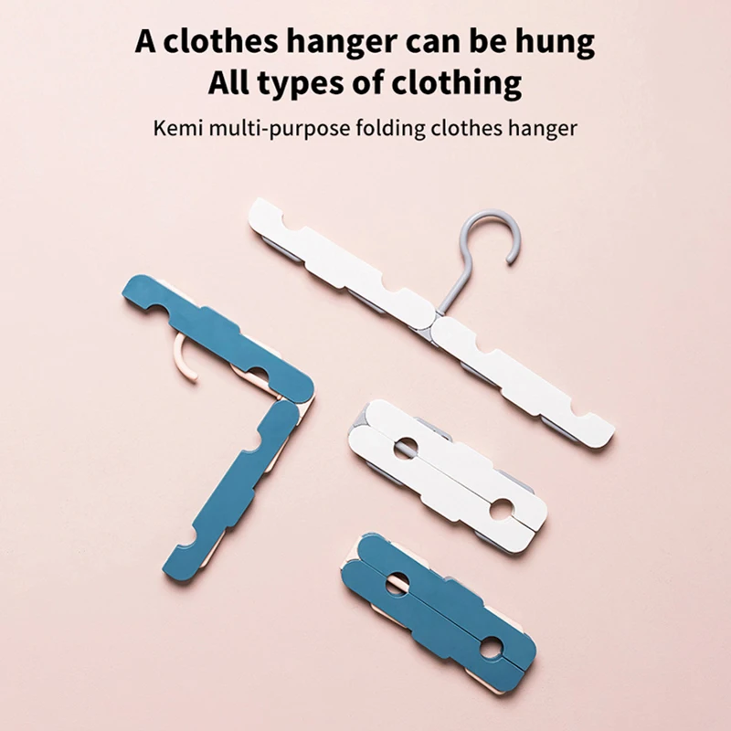 Travel Folding Hanger Portable Mini Hangers Drying Rack For
