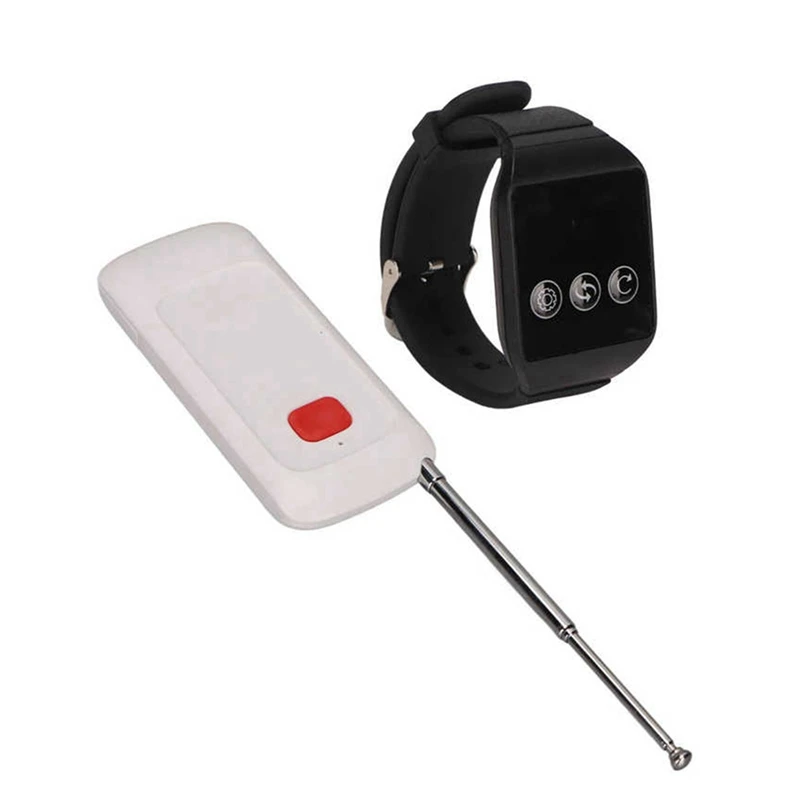 Wireless Caregiver Pager Wireless Nurse Call System Alert Button Waterproof for Home Hospital wireless nurse call system