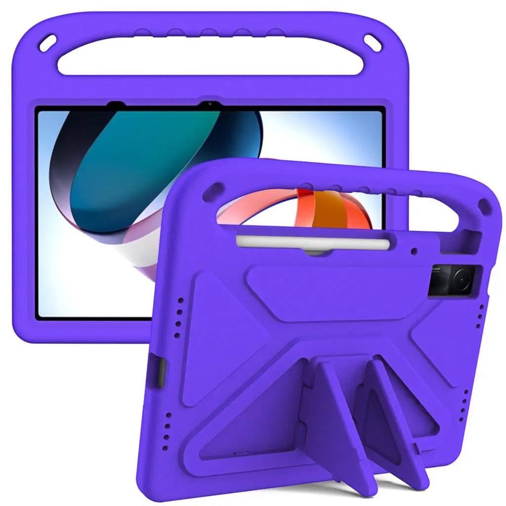 Kids Safe EVA Case For Xiaomi Pad 6 5 Pro pad6 Redmi Pad 10.61 2022 ShockProof Full Body Tablet Cover Mi Pad 4 Plus Stand Case_voghion.com