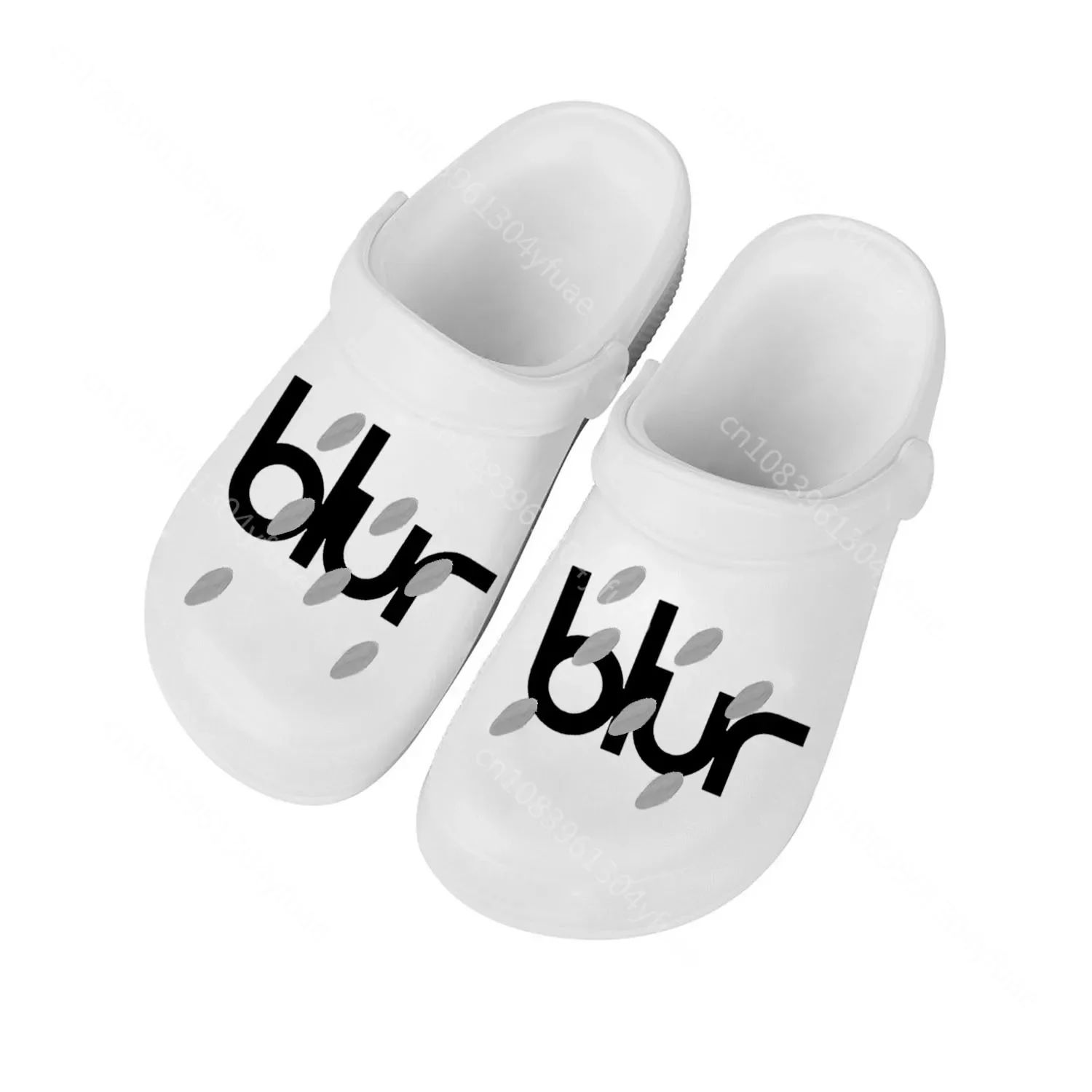 B-Blur Rock Band Home Clogs Men Women Youth Boy Girl B-Band High Quality Customize Water Shoe Garden Beach Hole Slippers Sandals