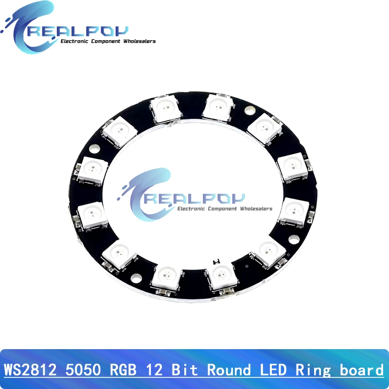 RGB LED Ring Light with Integrated Drivers