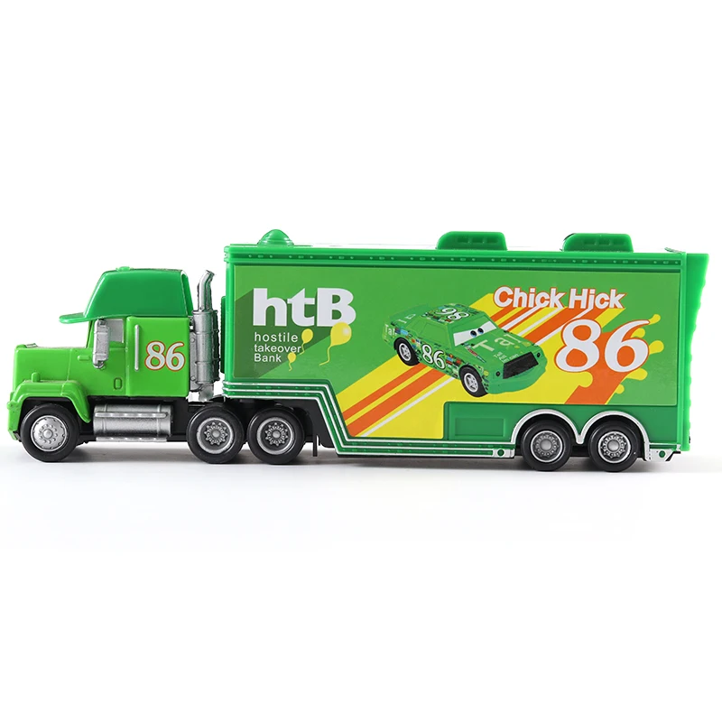 Disney Pixar Cars 3 Toys Lightning McQueen Truck 1:55 Diecast Jackson Storm Mater Metal Alloy Model Boy Christmas Gift Toys - Bilde 3