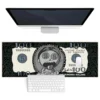 100 Dollar 31.5 X 11.8 Inch Keyboard Mouse Pad, 3D Gaming Mouse Pad, Gift Mouse Pad With Non-Slip Rubber Base 2