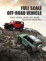 SG2403 1/24 2.4G RC Cars 4WD Alloy Climbing Car LED Light JEEP/H2/H3T/350/U8/FJ Off-road SUV And Truck Children's Gift Toys 2