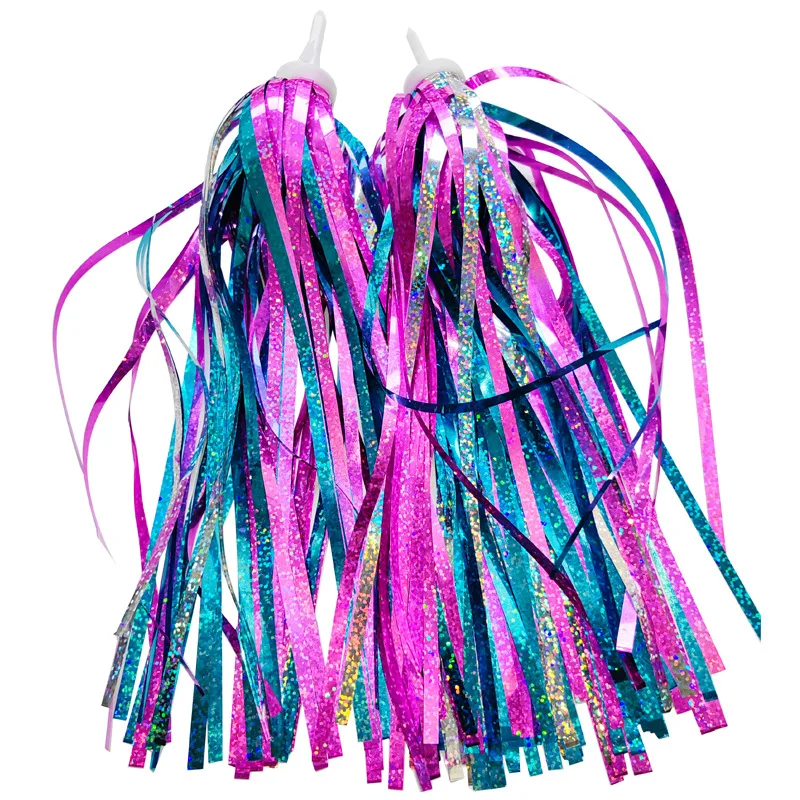 Kids Bike Tassel Tape, Kids Scooter Handlebar Accessories, Bike Grip Tape, Baby Carrier Accessories, Easy to Fix to Handlebar